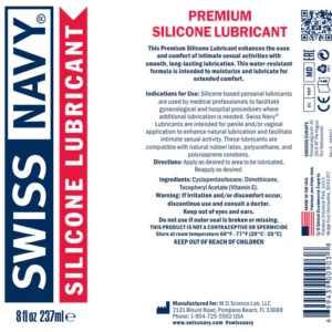 Swiss Navy Silicone Premium Lubricant