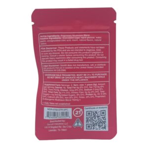 Wunder Nootropic Mushroom Gummies Strawnana – 1500MG
