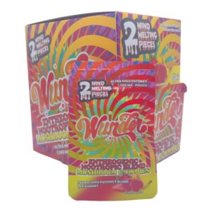 Wunder Nootropic Mushroom Gummies Strawnana – 1500MG