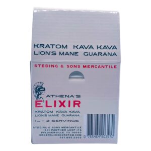 Athena’s Elixir Kratom Kava Shot 50mg Kratom 300mg Kava