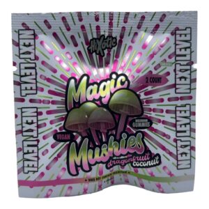 HiXotic Magic Mushies Dragonfruit Coconut 2CT