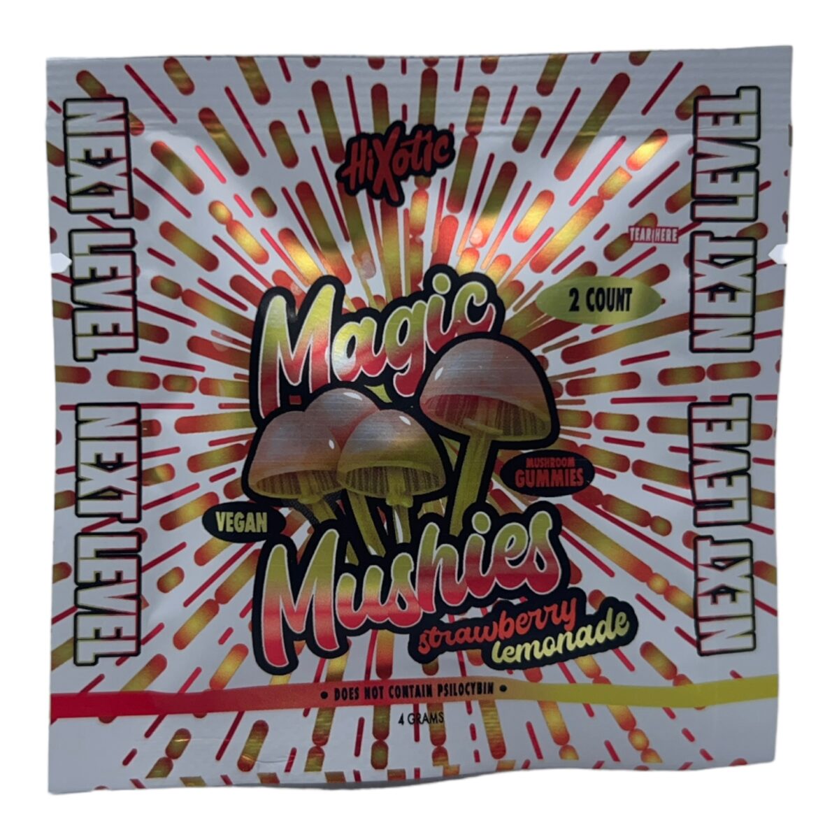 HiXotic Magic Mushies Strawberry Lemonade 2CT