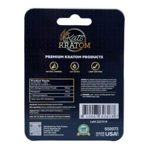 Kats Kratom Premium Kratom Tablets 300 mg