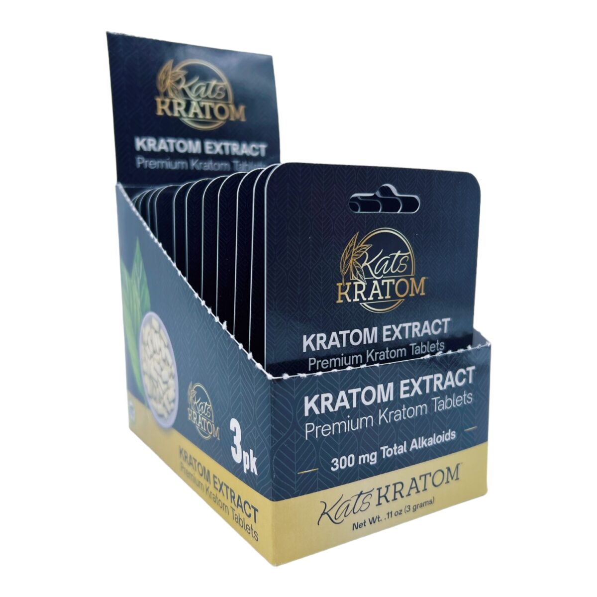 Kats Kratom Premium Kratom Tablets – 300 mg