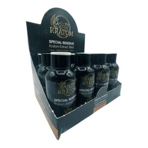 Kats Kratom Special Reserve Kratom Extract Shot Mocha 105mg 60mL