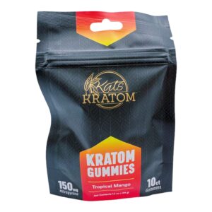 Kats Kratom Kratom Gummies Tropical Mango 10ct