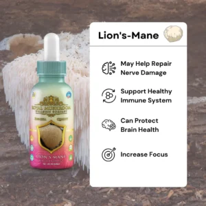 Royal Mushroom Lion’s Mane Mushroom Oil Tincture 60mL