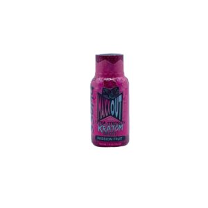 Maxxout Kratom Passion Fruit Shot 330mg 30mL