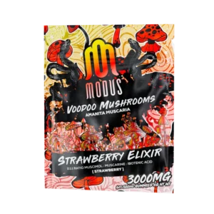 Modus Voodoo Mushroom Strawberry Elixir 6CT 3000MG