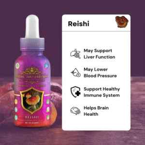 Royal Mushroom Reishi Mushroom Oil Tincture 60mL