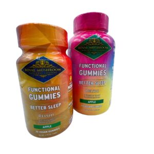 Royal Mushroom Better Sleep Reishi Gummies Apple