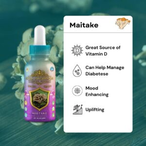 Royal Mushroom Maitake Mushroom Oil Tincture 60mL