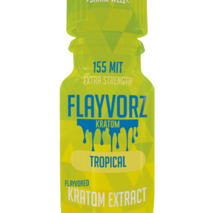Flayvorz Kratom Shot Tropical 155mg MIT 10mL