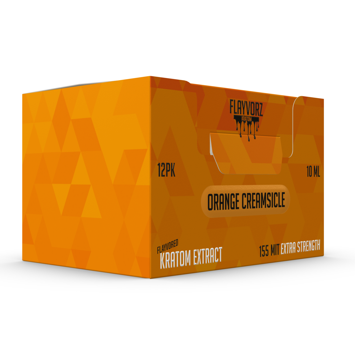 Flayvorz Kratom Shot Orange Creamsicle 155 MIT – 10mL