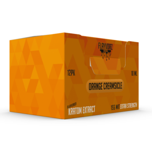 Flayvorz Kratom Shot Orange Creamsicle 155mg MIT 10mL (BUY 1 GET 1)