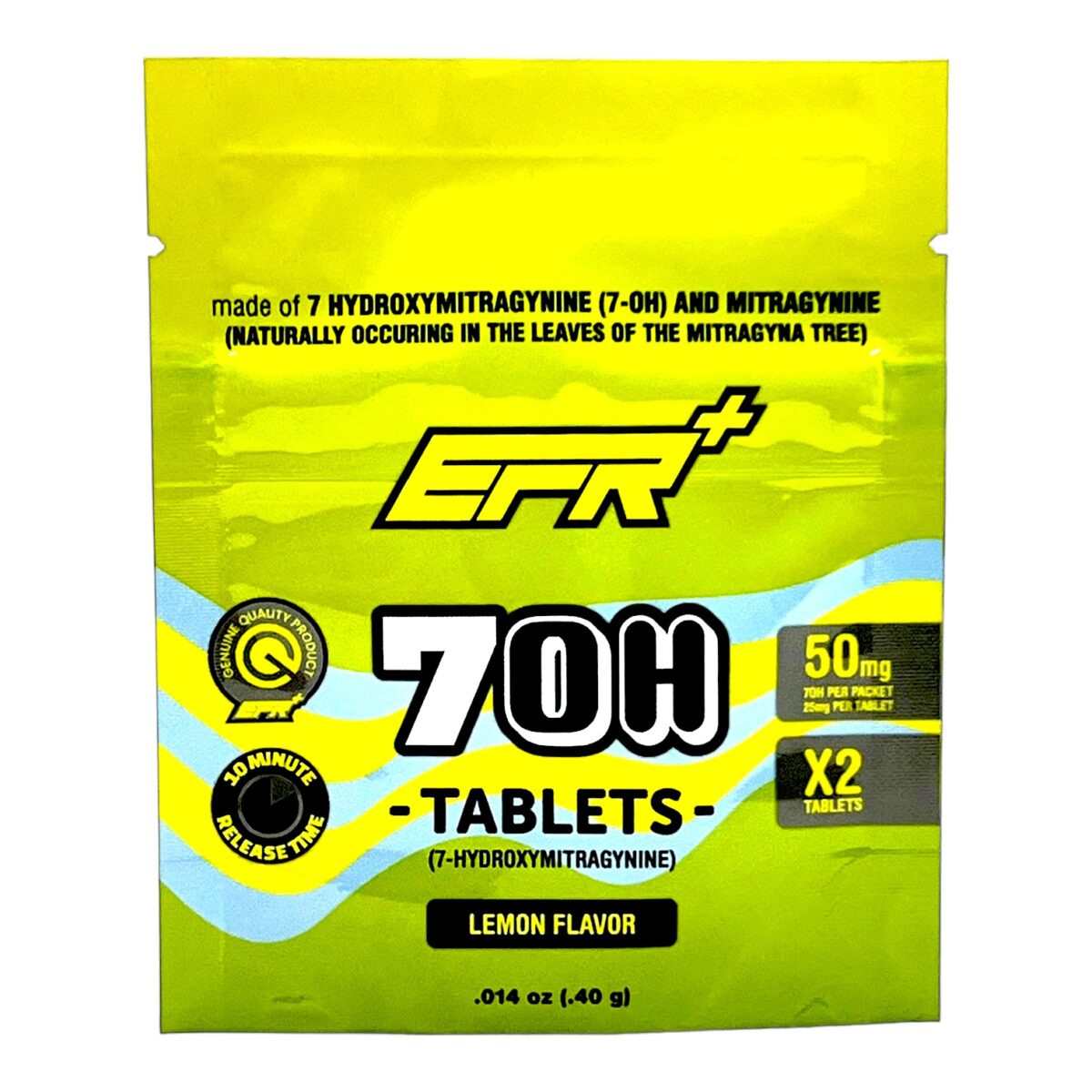 EFR+ 7OH Lemon Flavor Tablets – 50mg