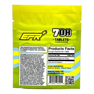 EFR+ 7OH Lemon Flavor Tablets 50mg