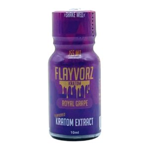 Flayvorz Kratom Shot Royal Grape 155mg MIT 10mL
