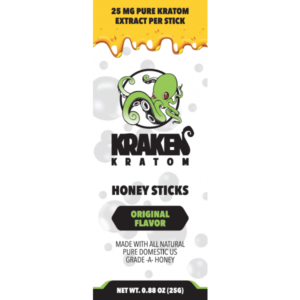 Kraken Kratom Honey Sticks - 25mg