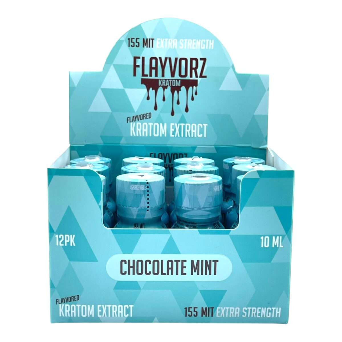 Flayvorz Kratom Shot Chocolate Mint 155 MIT – 10mL