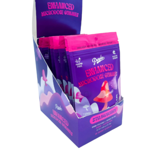 Purple Mushroom Gummies Strawberry