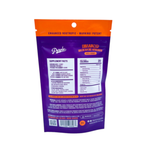Purple Mushroom Gummies Wild Berry