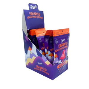 Purple Mushroom Gummies Wild Berry