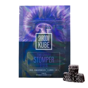 Shroom Kube Grape Stomper Mushroom Gummies