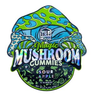 Tre House Sour Apple Magic Mushroom Gummies