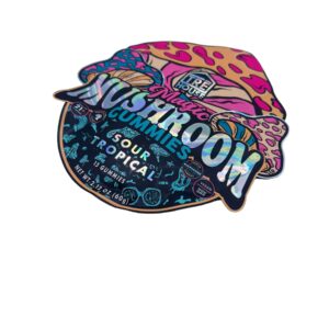 Tre House Sour Tropical Magic Mushroom Gummies