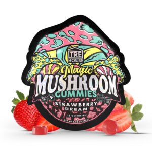 Tre House Strawberry Dream Magic Mushroom Gummies