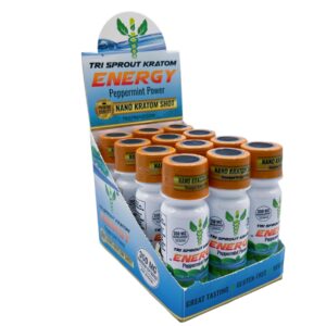 Tri Sprout Kratom Nano Kratom Shot Peppermint Power 350mg 60mL