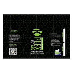 Prof Whyte’s K Plex Citrus Blast 150mg Kratom Extract Shot 15mL