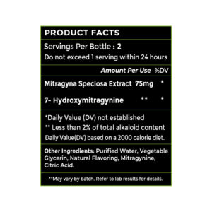 Prof Whyte’s K Plex Citrus Blast 150mg Kratom Extract Shot 15mL