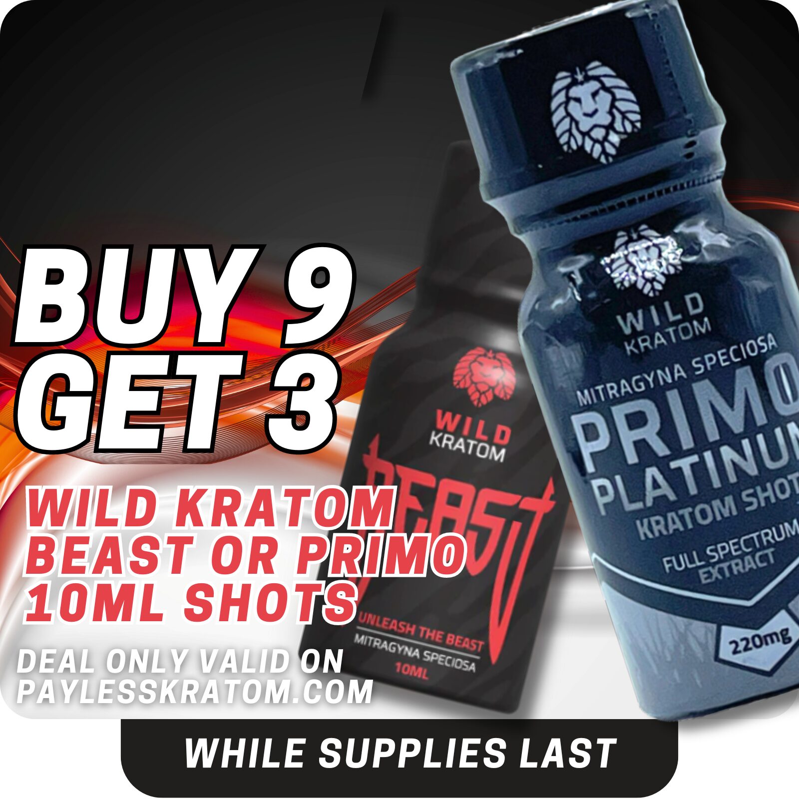 Wild Kratom Primo 10mL Kratom Shot DEAL | Image 1 | Wild Kratom Primo 10mL Kratom Shot DEAL