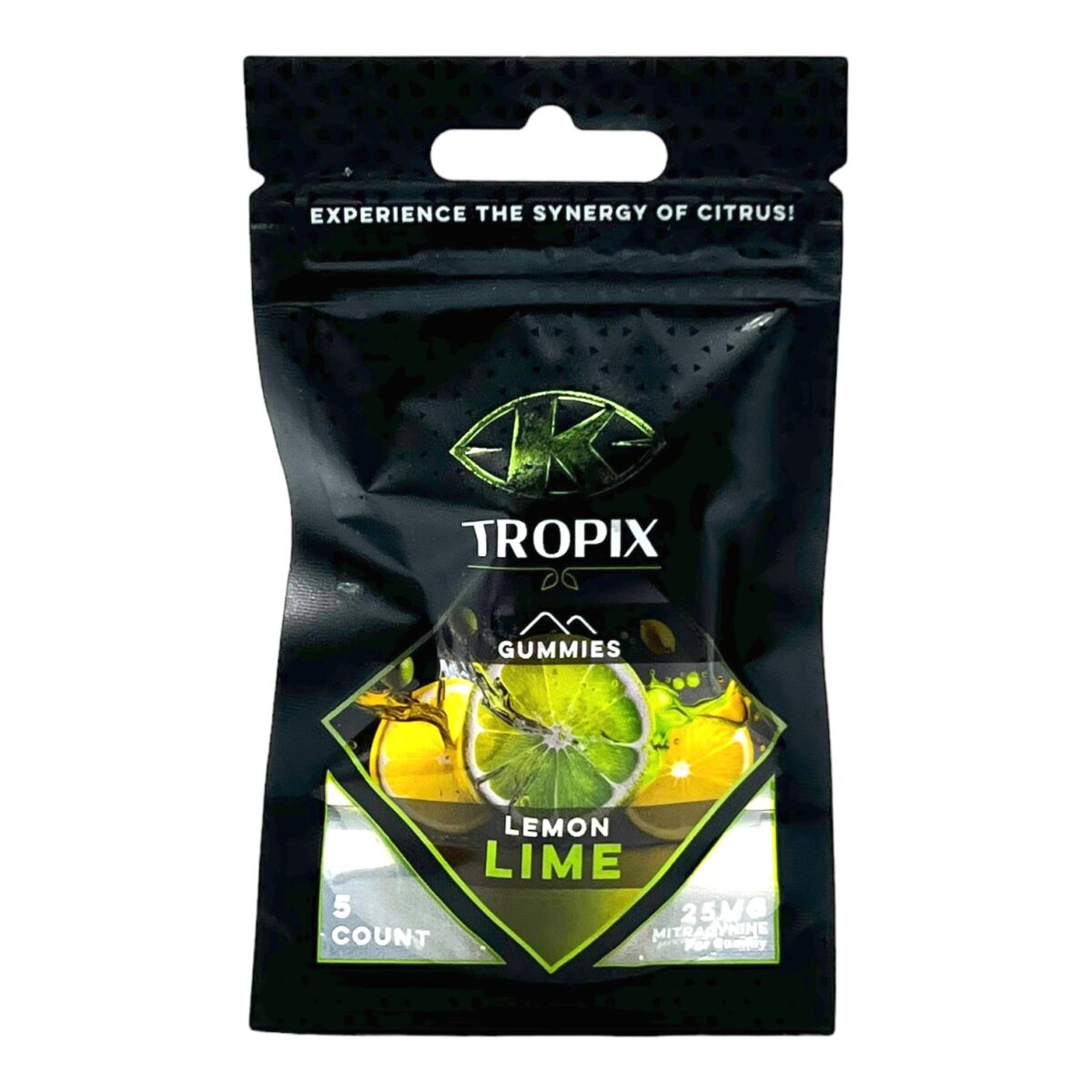 K-Tropix Kratom Gummies Lemon Lime