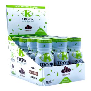 K-Tropix Kratom Shot Chocolate 110mg 10mL