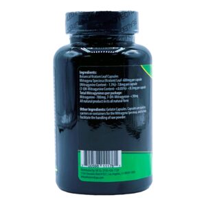 Kratom Kaps Indo Capsules Green Vein