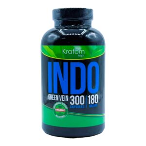 Kratom Kaps Indo Capsules Green Vein