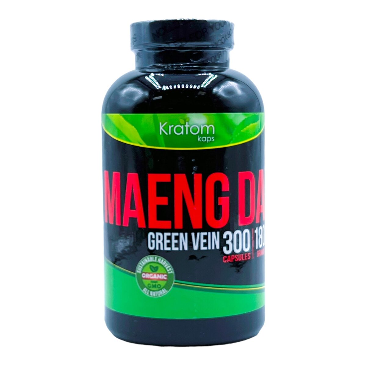 Kratom Kaps Maeng Da Capsules Green Vein