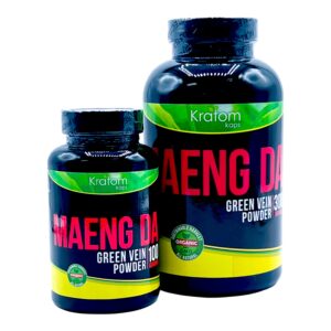 Kratom Kaps Maeng Da Powders Green Vein