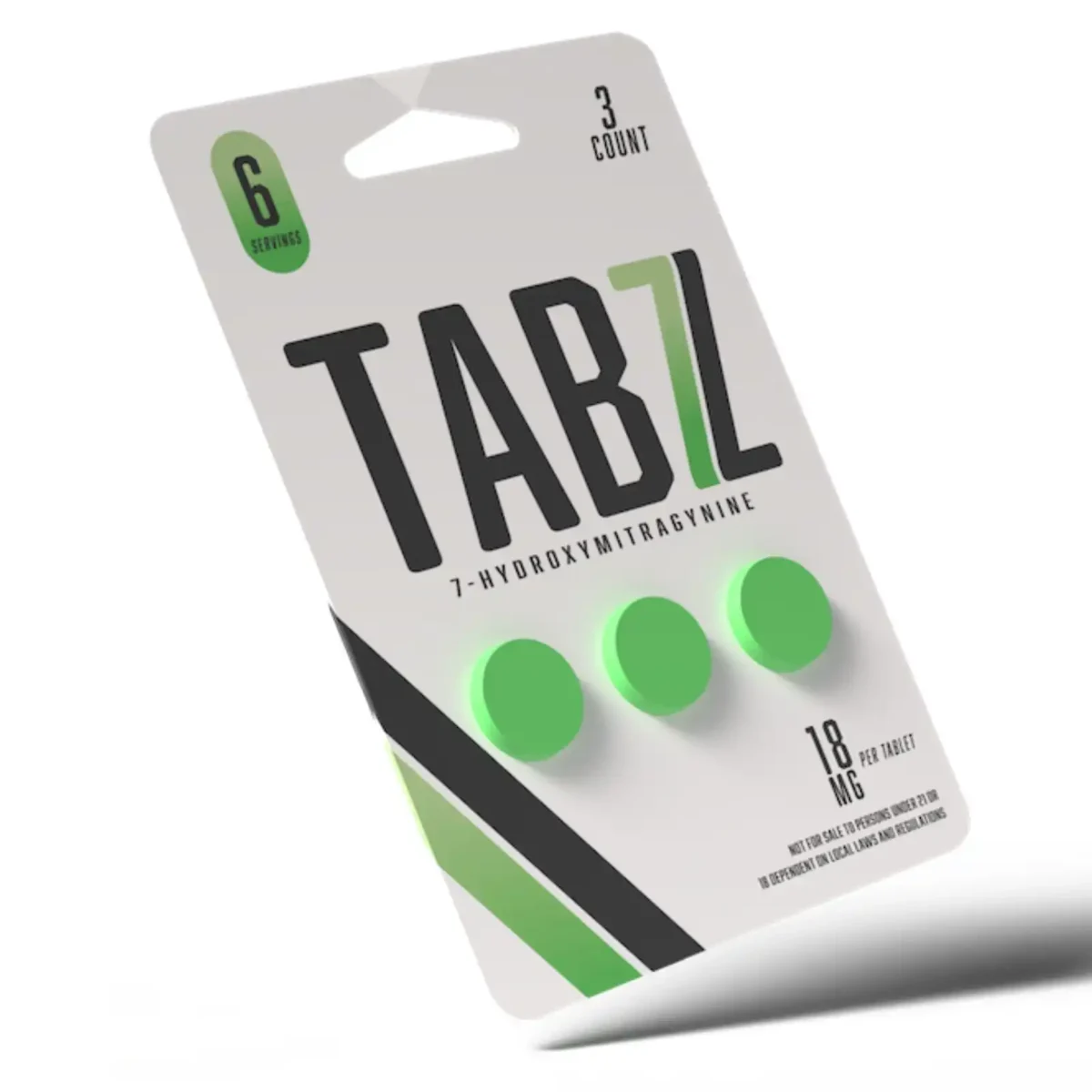 Tabz Kratom 7-OH Tablets 18mg