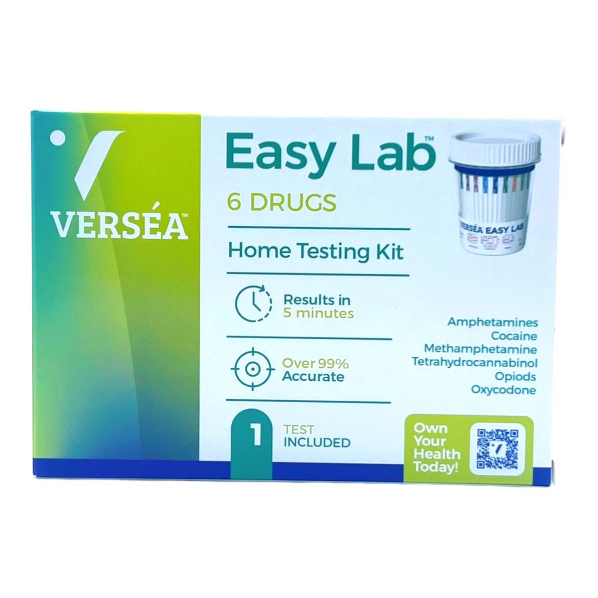 Versea Easy Lab 6 Drug Testing Kit