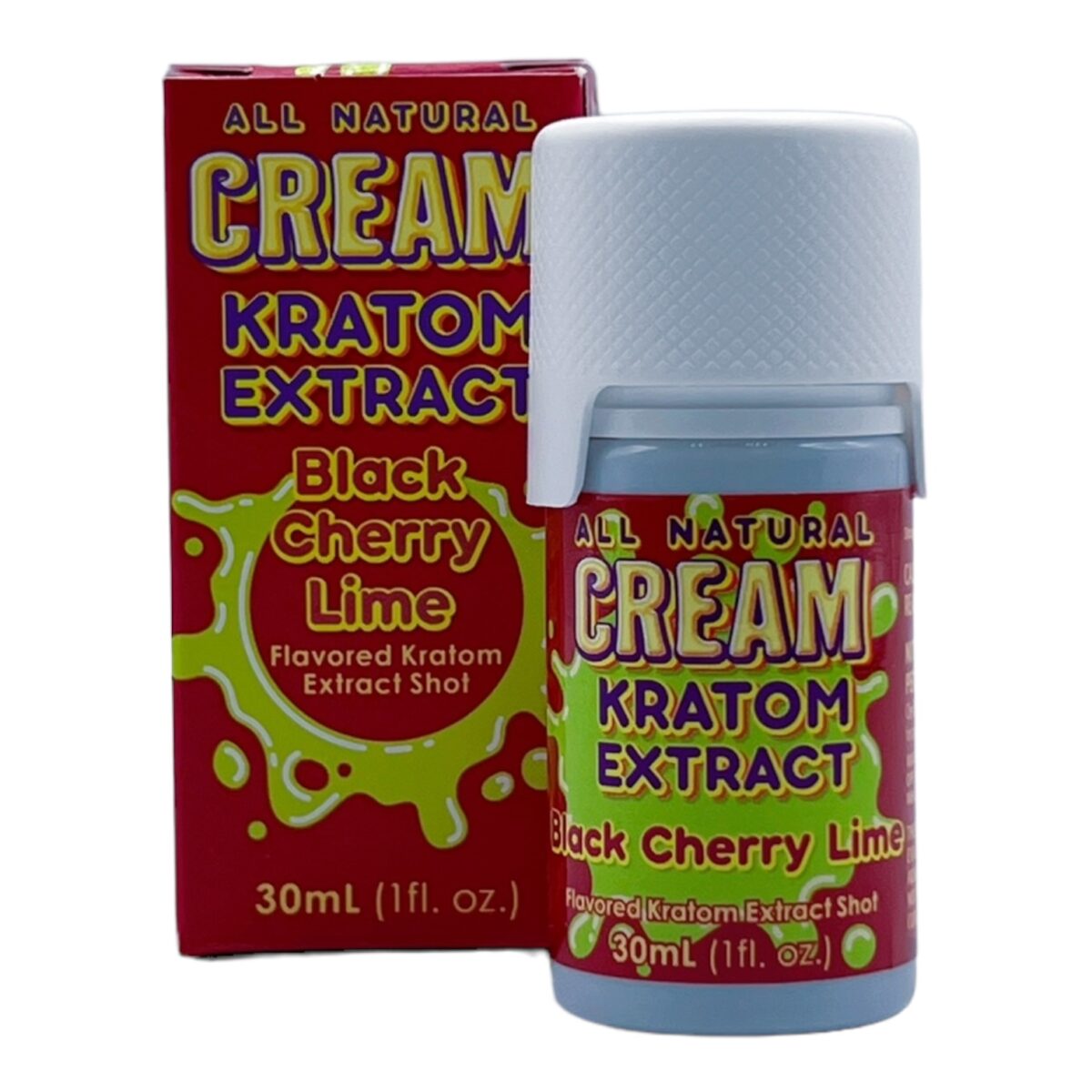 Cream Kratom Black Cherry Lime Shot 30mL