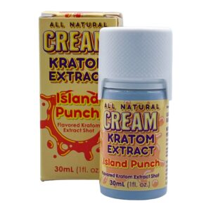 Cream Kratom Island Punch Shot 30mL