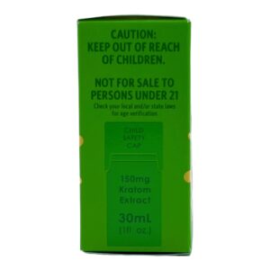 Cream Kratom Key Lime Shot 150mg 30mL