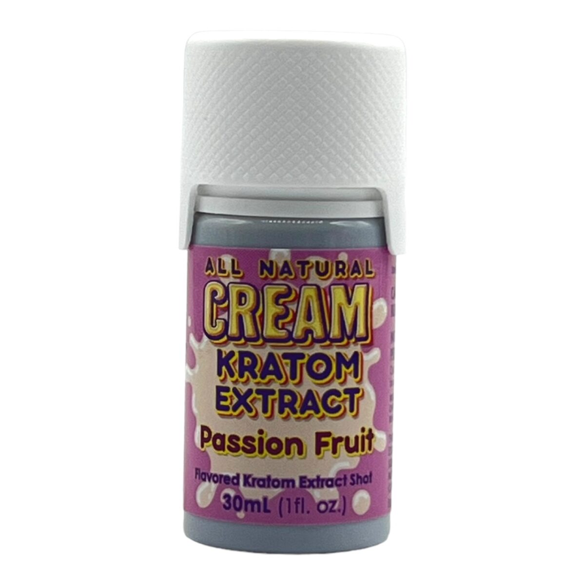 Cream Kratom Passion Fruit Shot 150mg 30mL