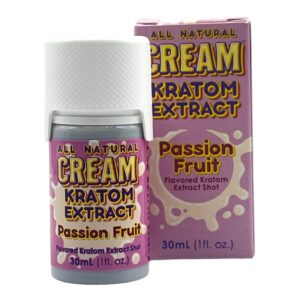 Cream Kratom Passion Fruit Shot 30mL