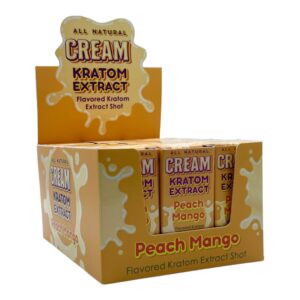 Cream Kratom Peach Mango Shot 150mg 30mL