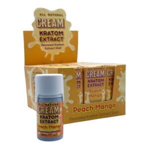Cream Kratom Peach Mango Shot 150mg 30mL